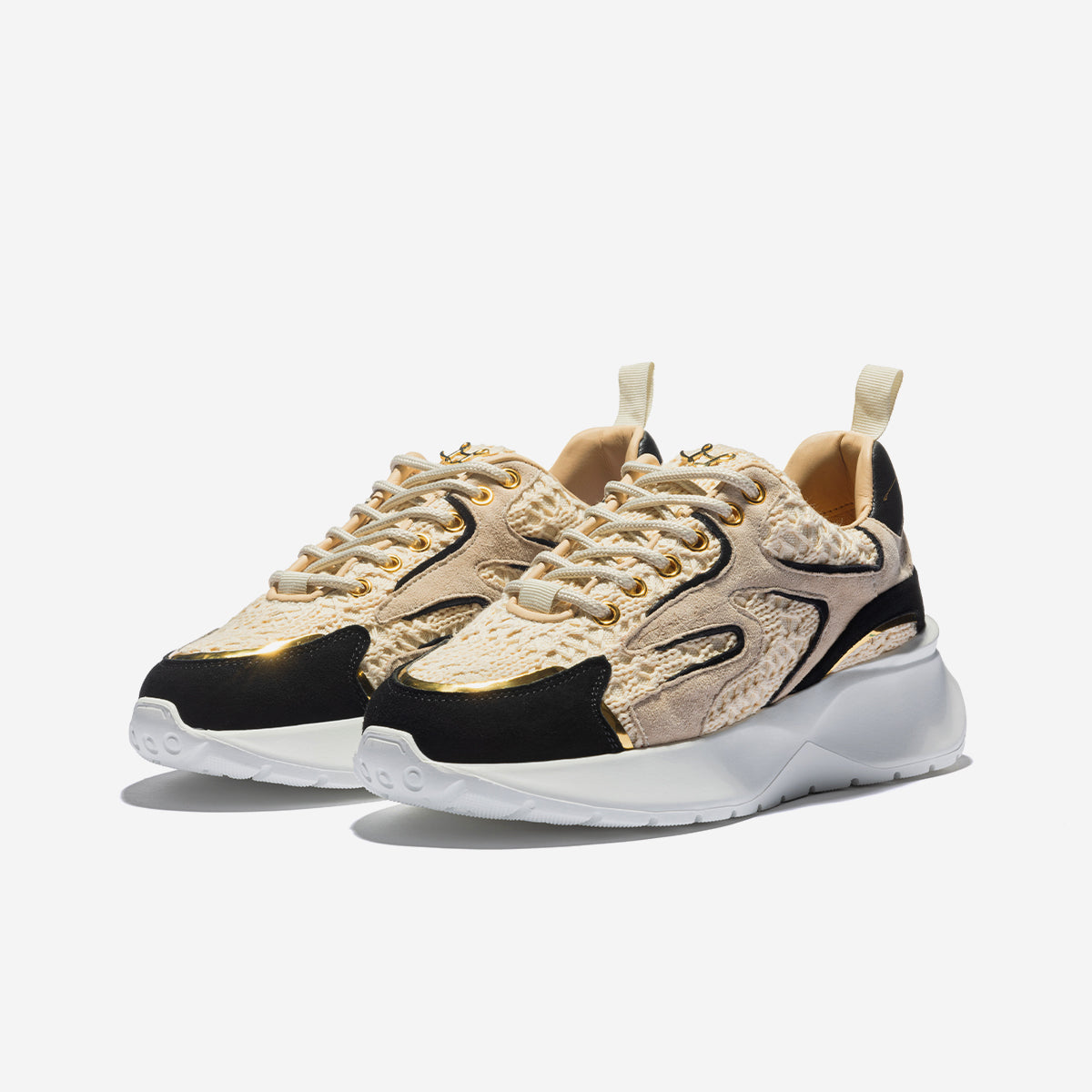 Runner - Crafter - Beige Black