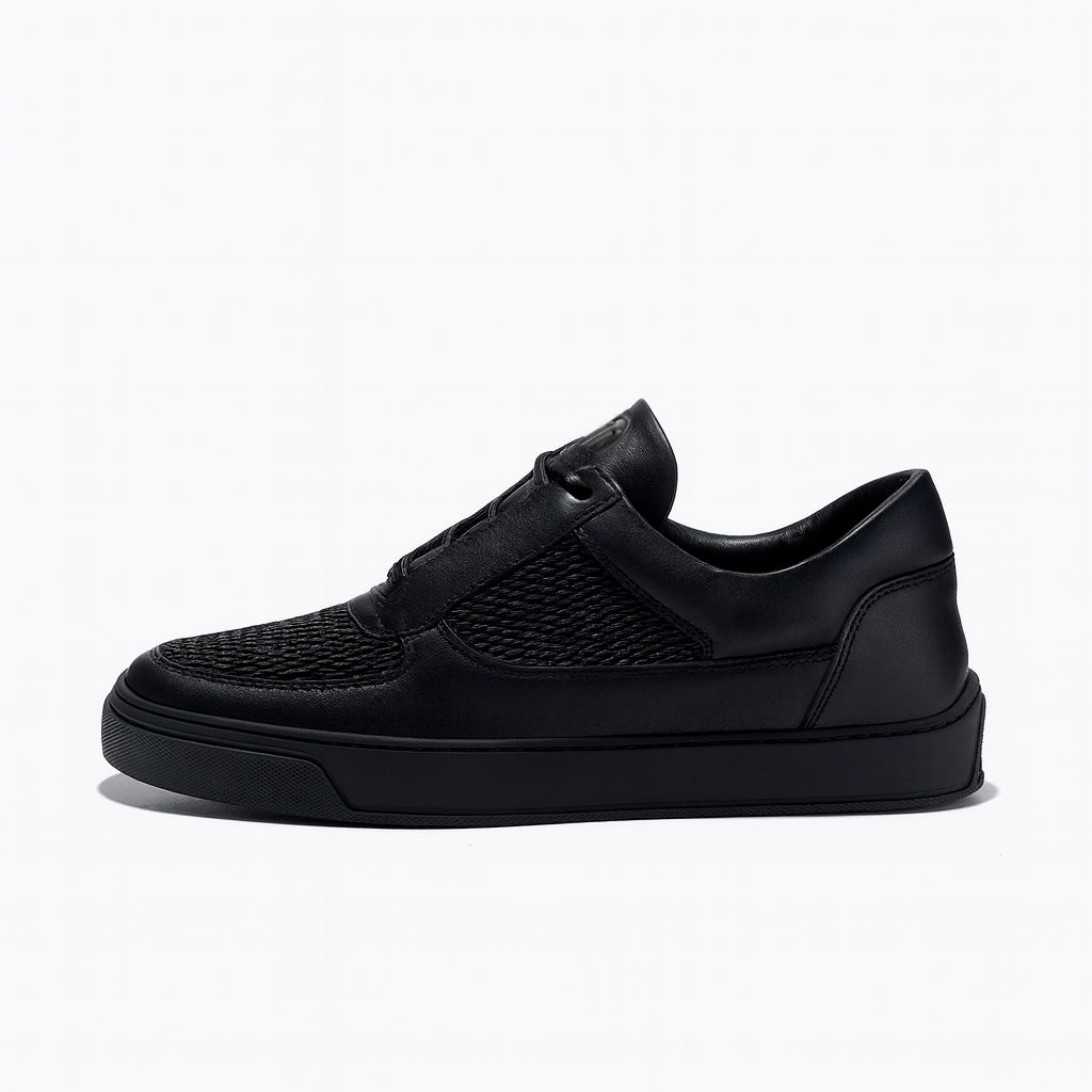 Low Top - Faisca - Black Braided