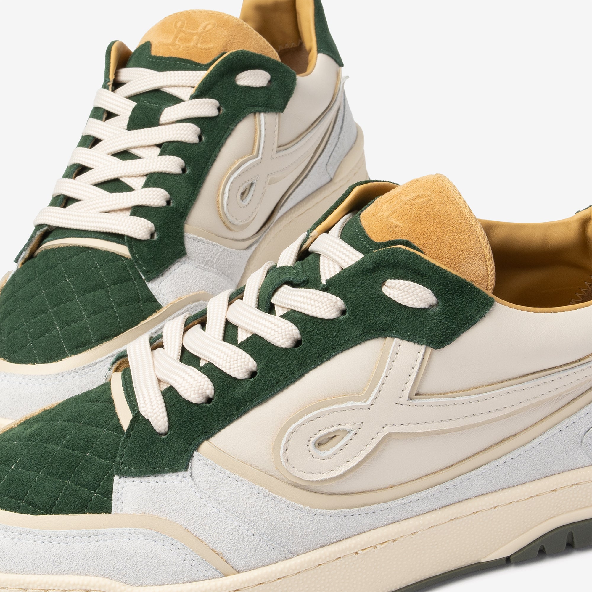 PRE ORDER - Low Top - Siro - Green Beige Grey