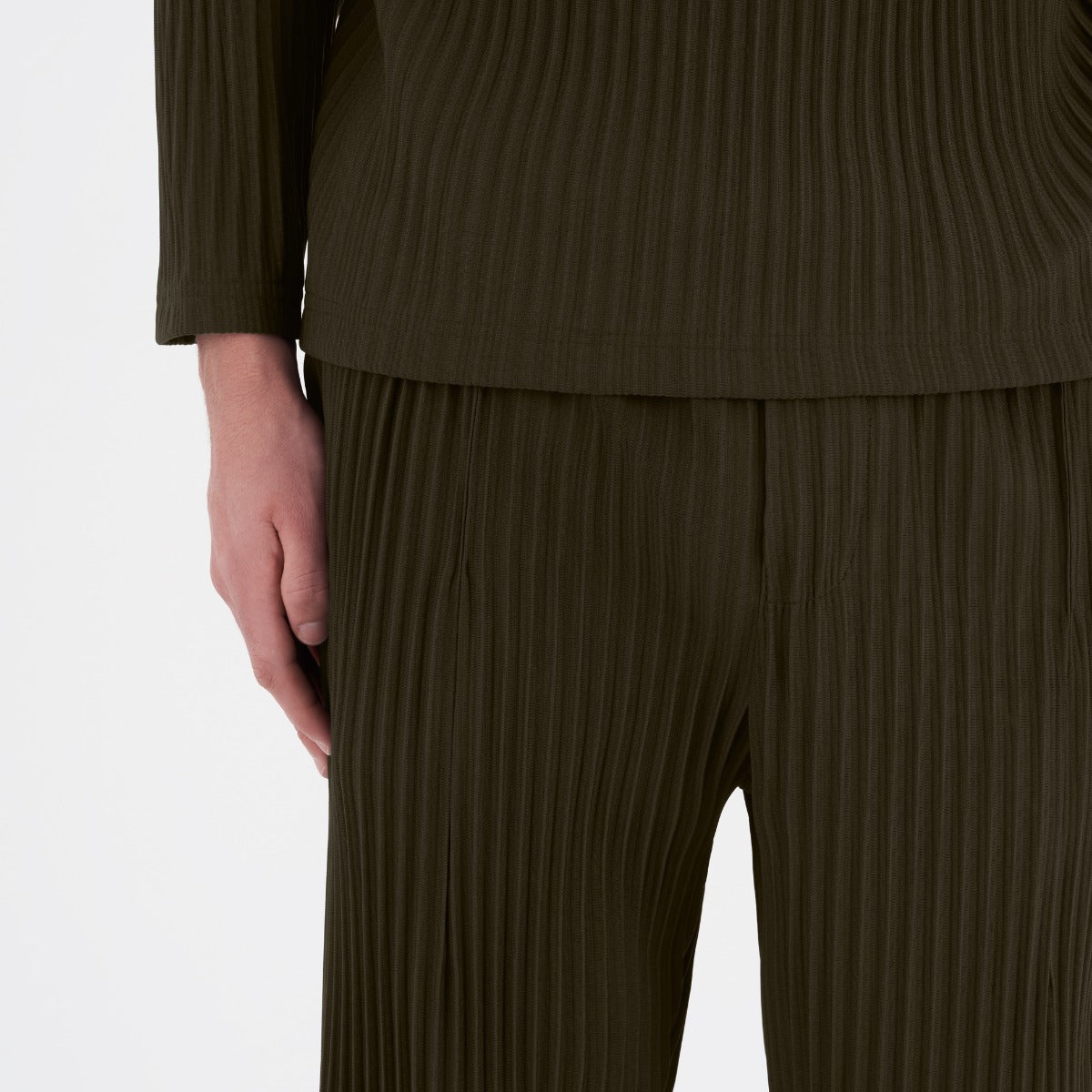 PRE ORDER - Plissee Pants - Khaki