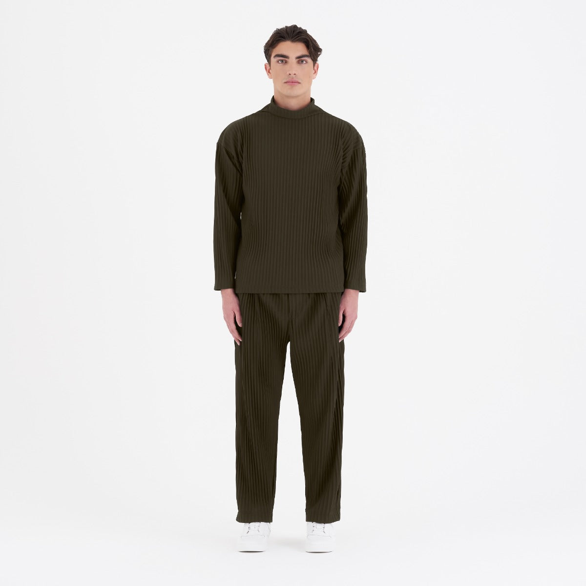PRE ORDER - Plissee Pants - Khaki