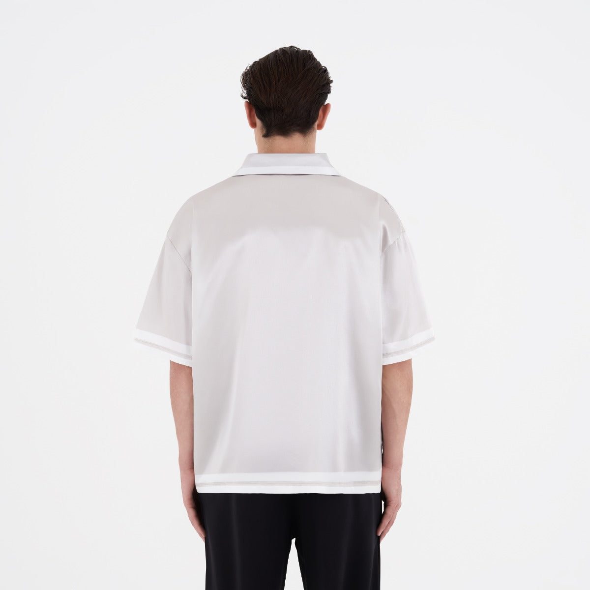 PRE ORDER - Satin Shirt - Beige