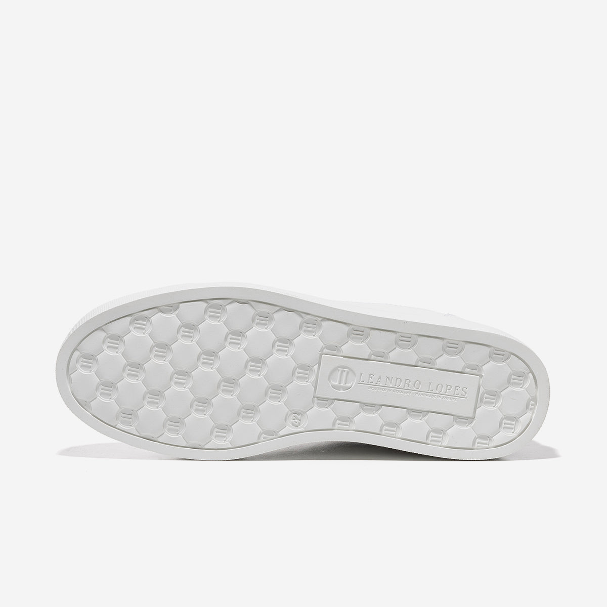 Low Top - Faisca - All White Perforate