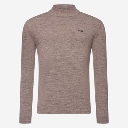 PRE ORDER - High Neck Long Sleeve - Brown