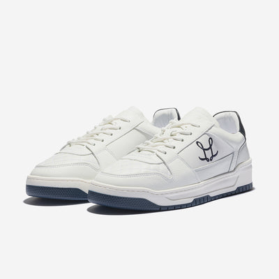 Low Top - Tony - White Navy