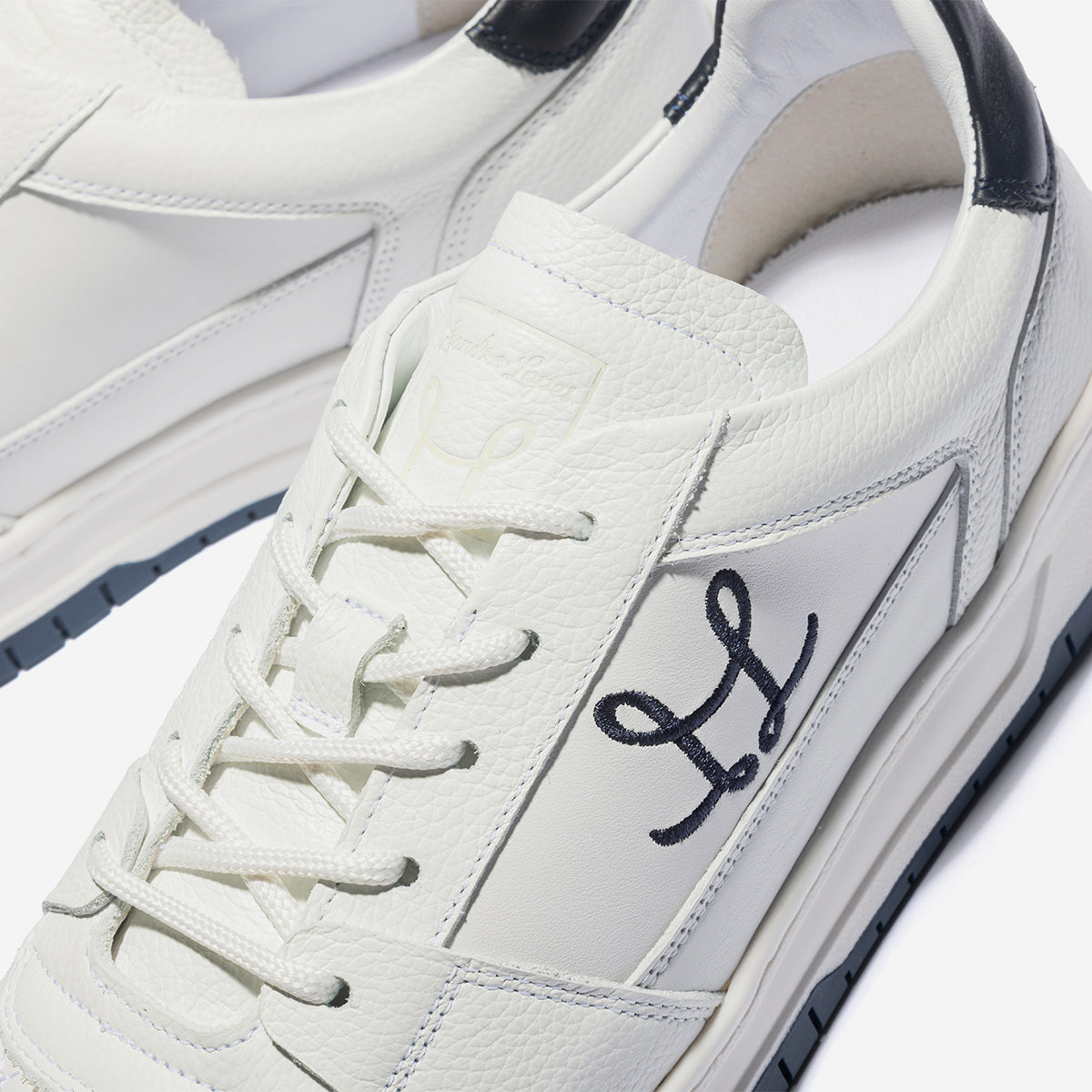 Low Top - Tony - White Navy