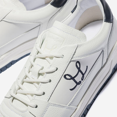 Low Top - Tony - White Navy