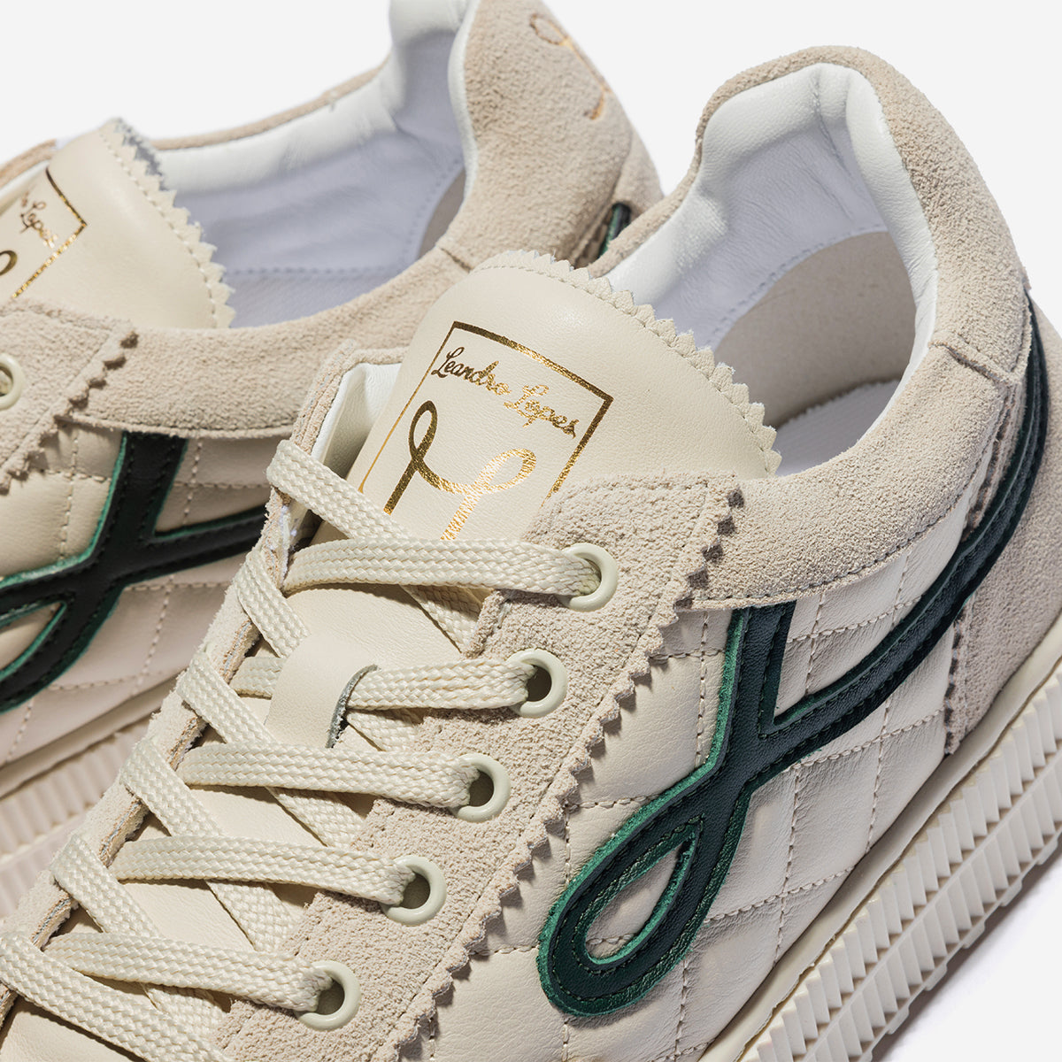 Low Top - London - Beige Green