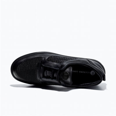 Low Top - Faisca - Black Braided