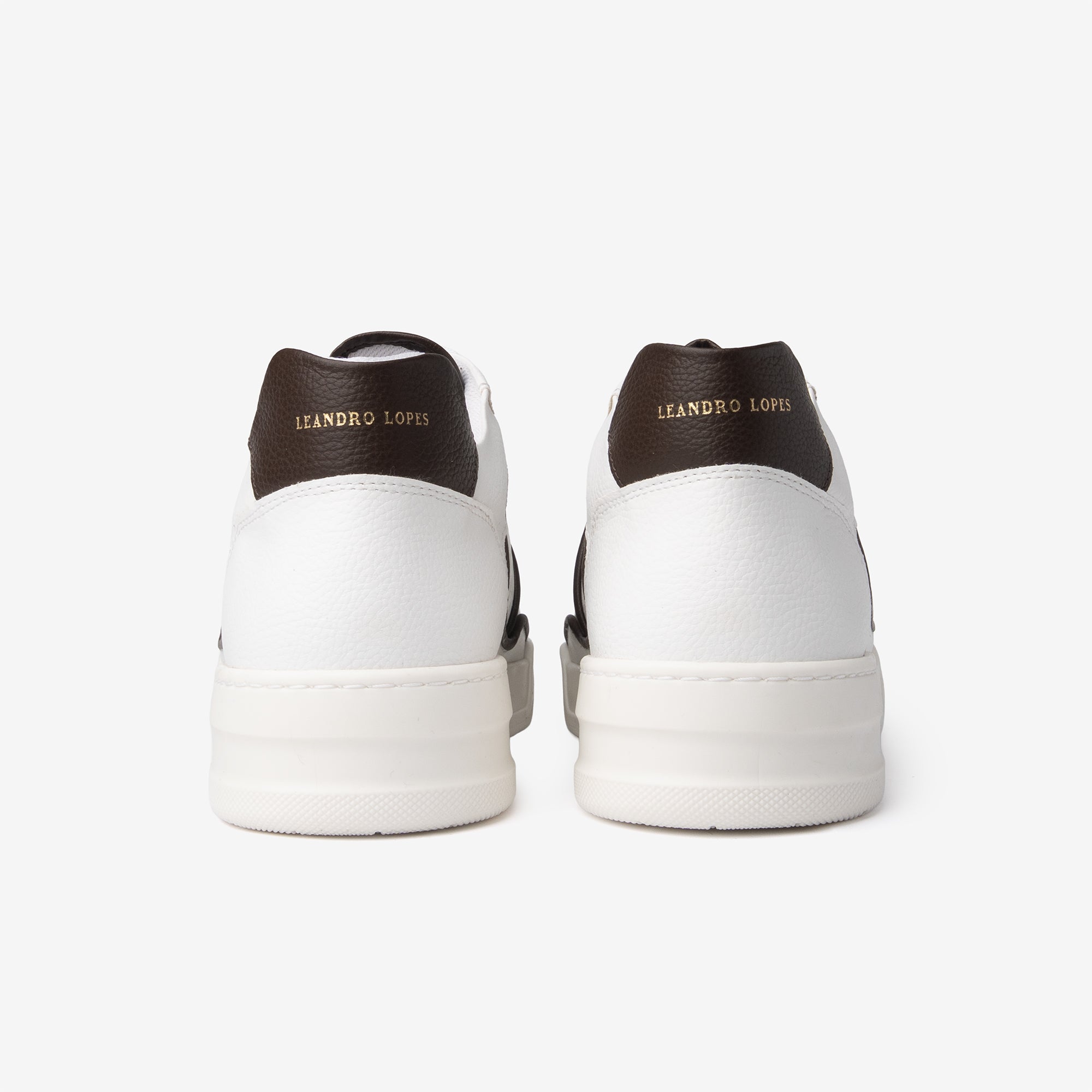 Low Top - Jordy V - White-Brown 2.0