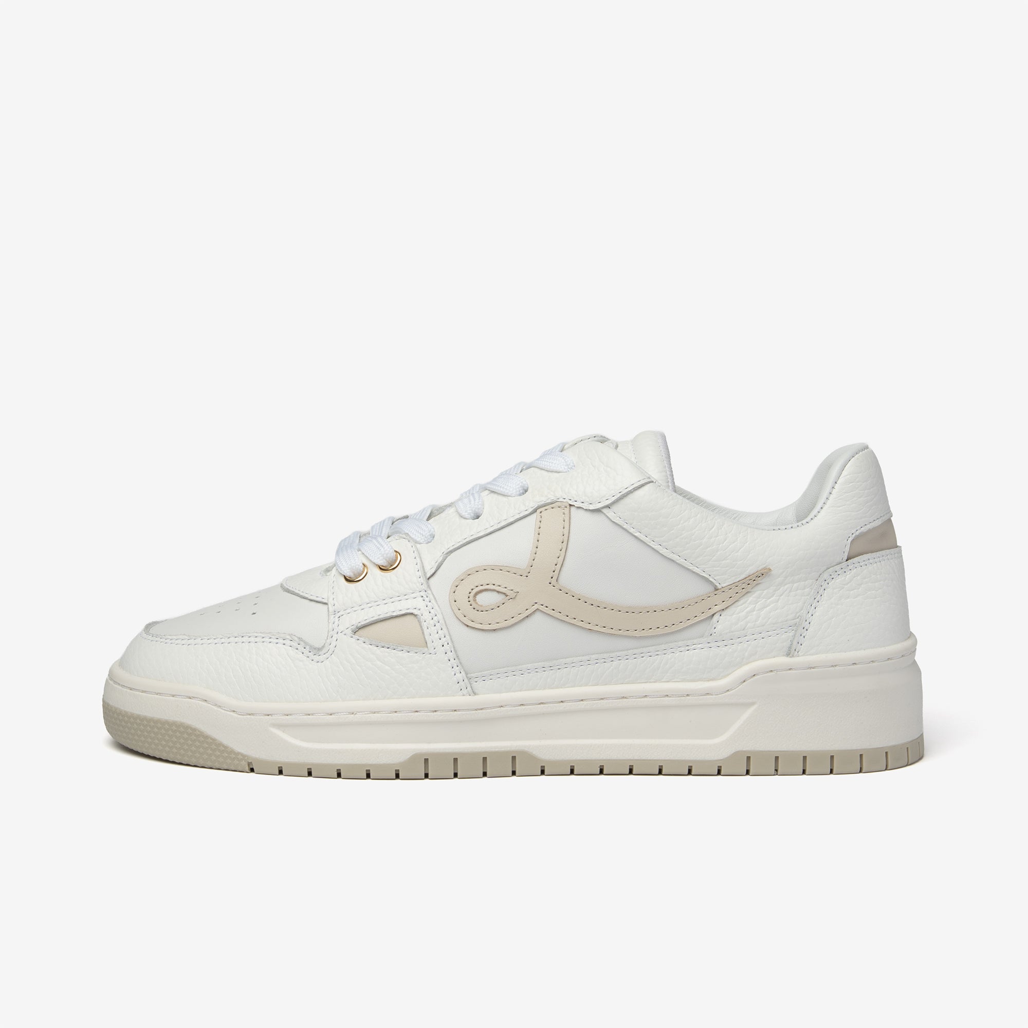 PRE ORDER - Low Top - Jaq - White Beige