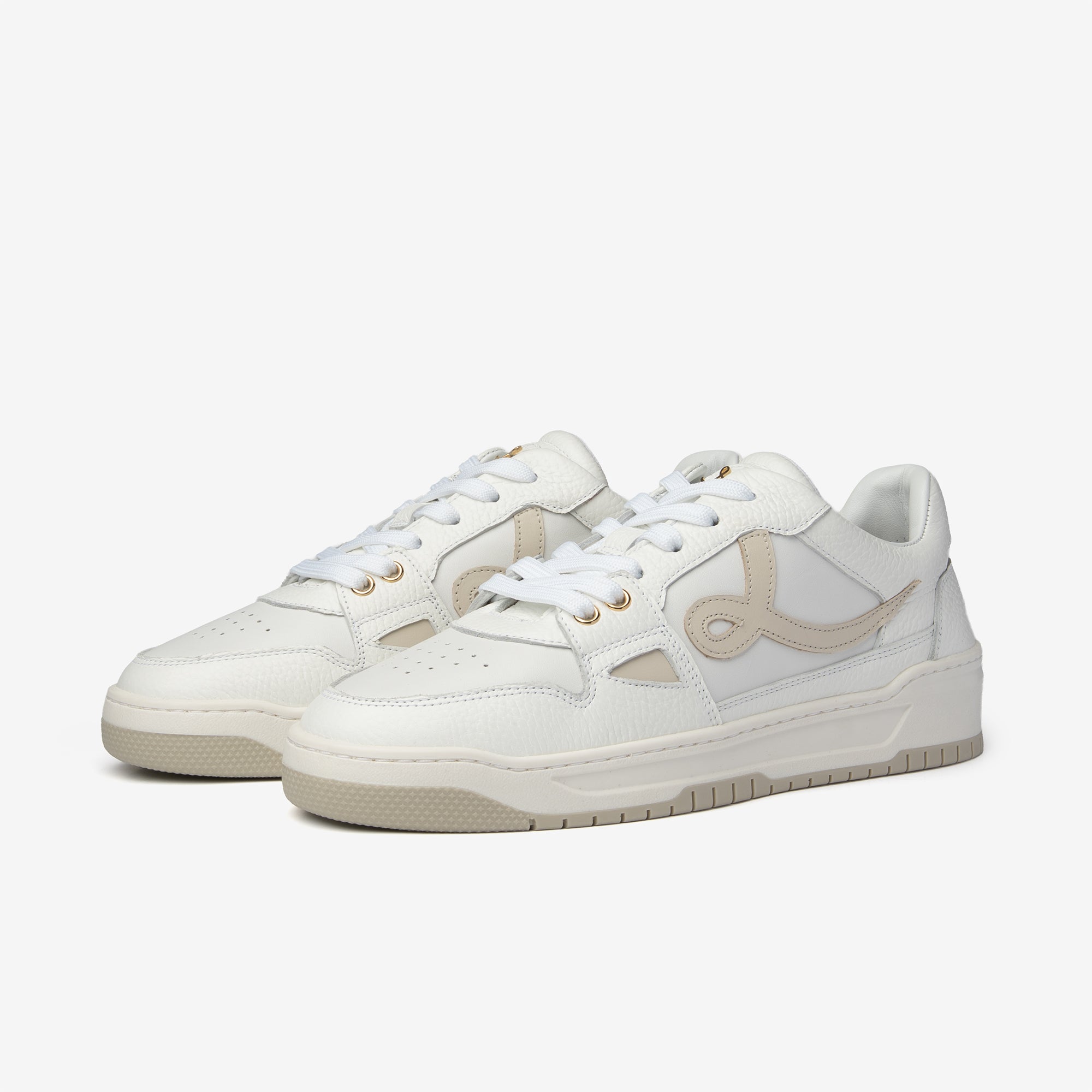 PRE ORDER - Low Top - Jaq - White Beige