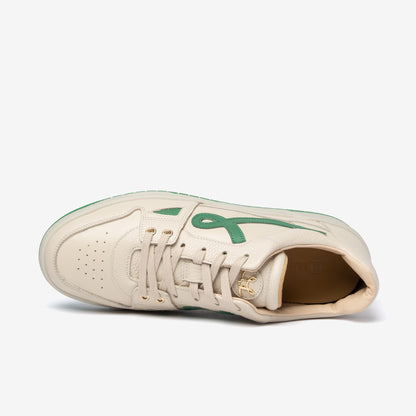 PRE ORDER - Low Top - Jaq - Beige Green
