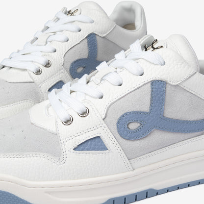 PRE ORDER - Low Top - Jaq - White Blue