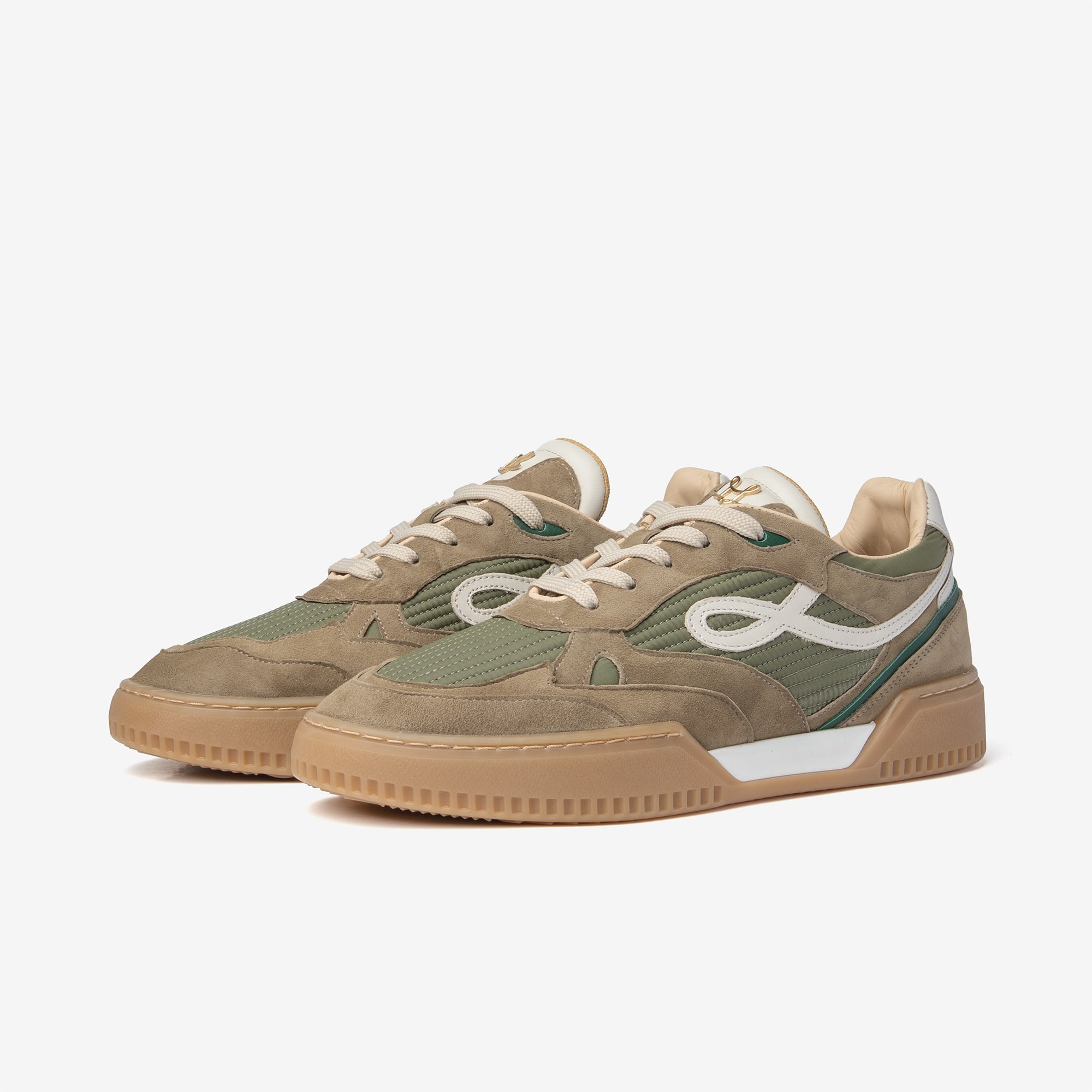 PRE ORDER - Low Top - Griv - Green Khaki Camel