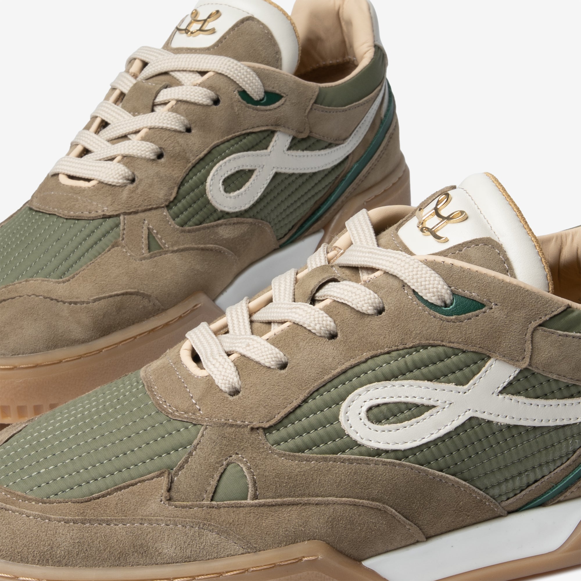 PRE ORDER - Low Top - Griv - Green Khaki Camel
