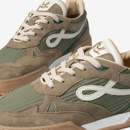PRE ORDER - Low Top - Griv - Green Khaki Camel
