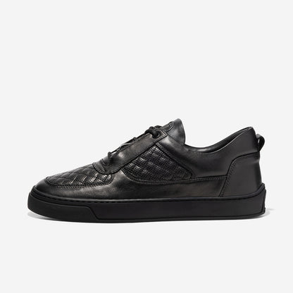 Low Top - Faisca - All Black Perforate