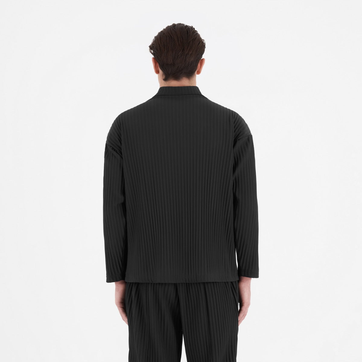 PRE ORDER - Turtleneck Sweater Plissee - Black