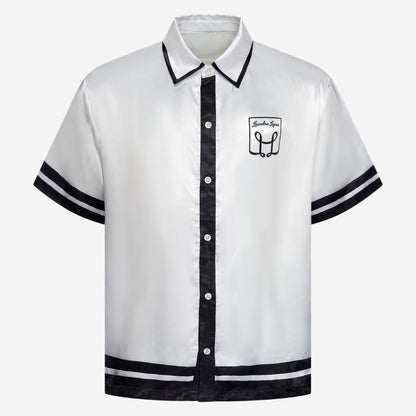 PRE ORDER - Satin Shirt - White
