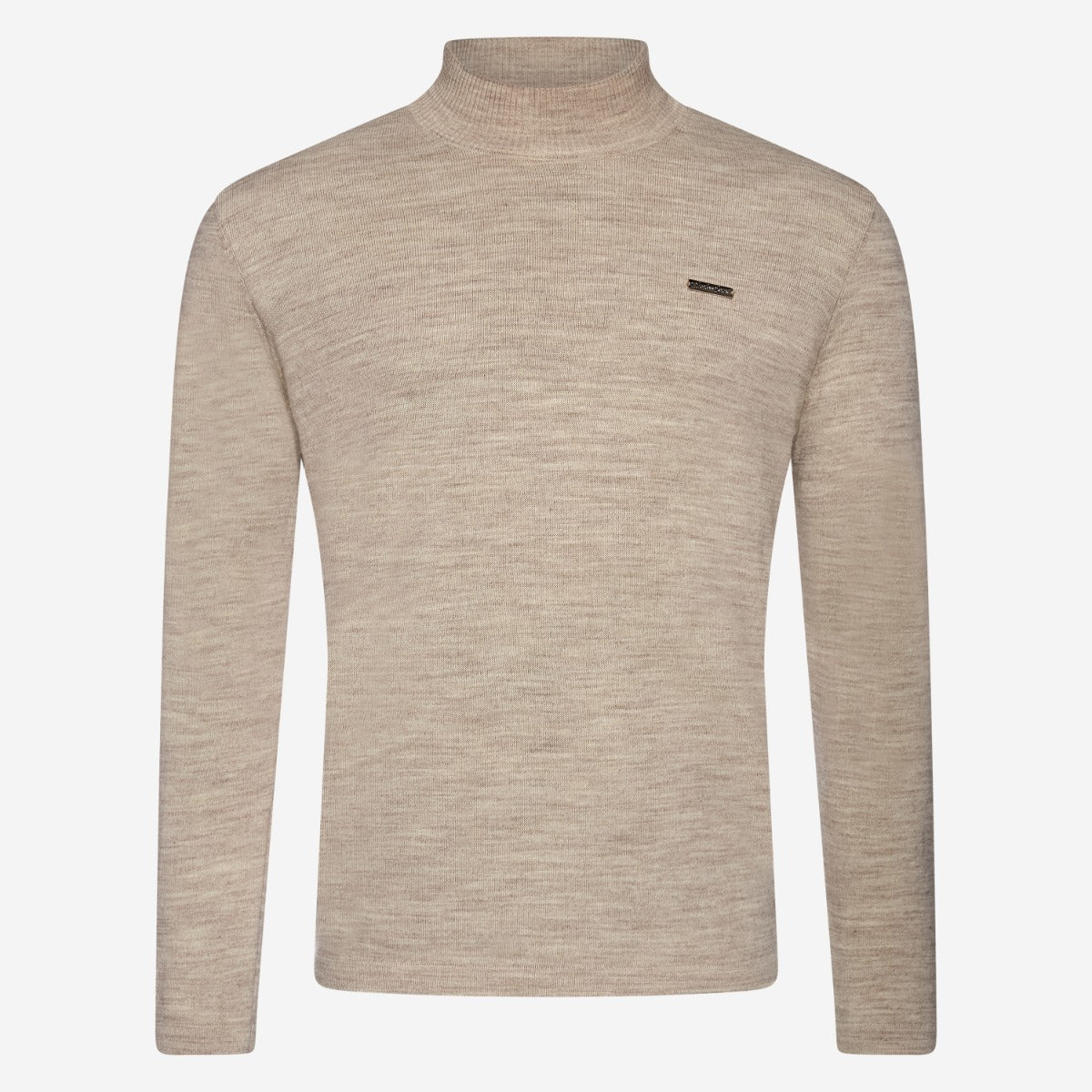 PRE ORDER - High Neck Long Sleeve - Beige