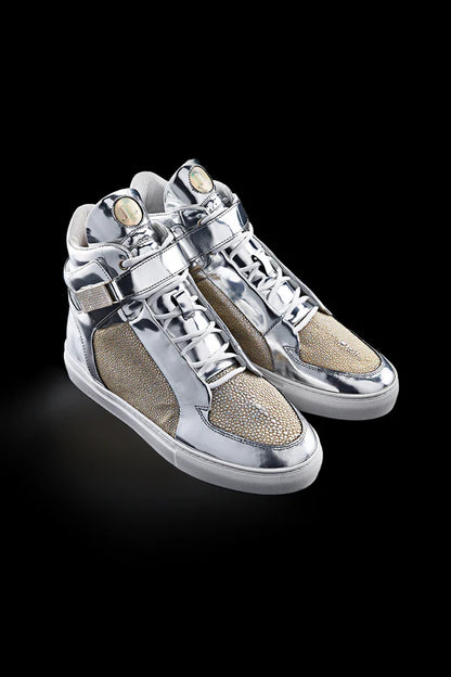 PRE ORDER High Top - Mosh - Champagne Diamonds