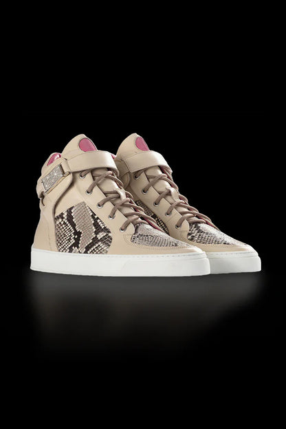 PRE ORDER - High Top - Mosh - Glitter Diamond Python