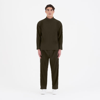 PRE ORDER - Plissee Pants - Khaki