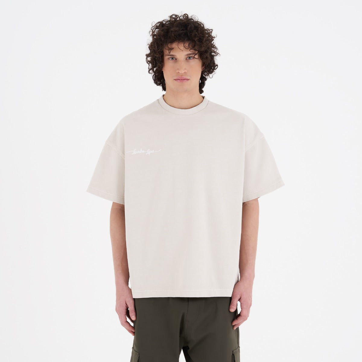 PRE ORDER - T-Shirt Leandro Lopes - Beige