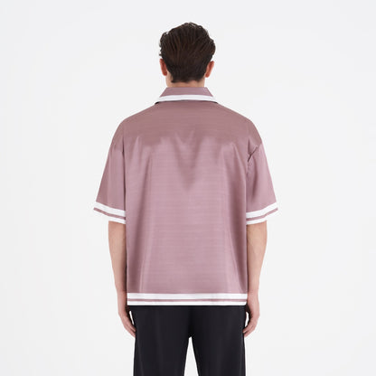 PRE ORDER - Satin Shirt - Brown