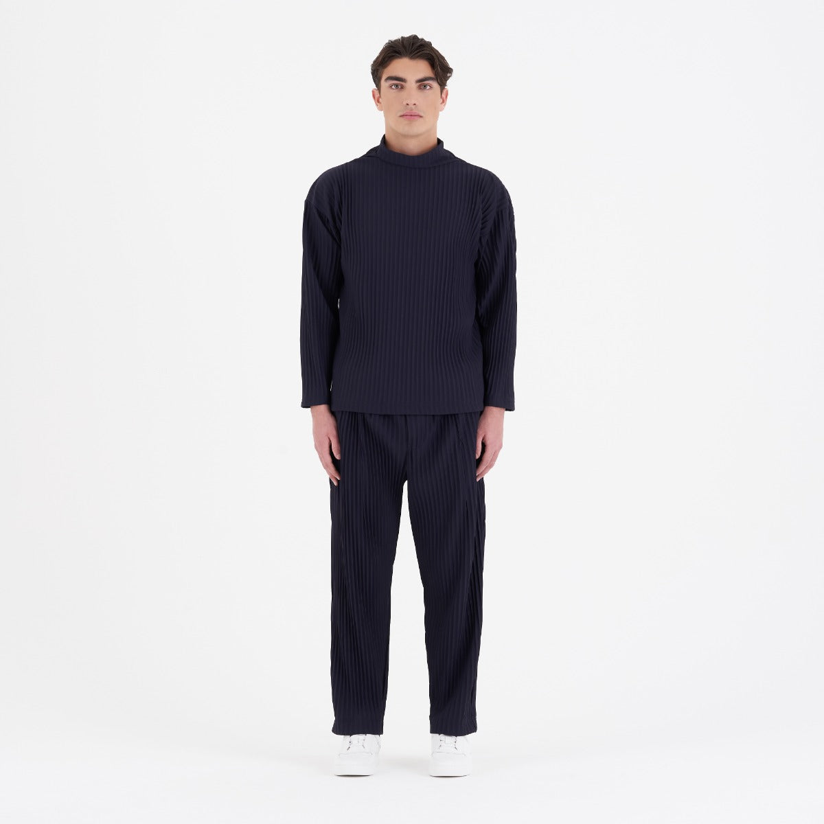 PRE ORDER - Plissee Pants - Navy