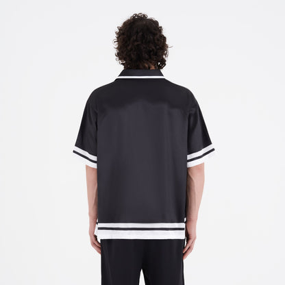 PRE ORDER - Satin Shirt - Black