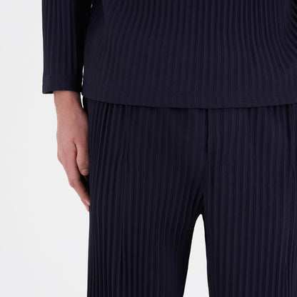 PRE ORDER - Plissee Pants - Navy