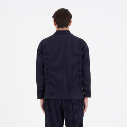 PRE ORDER - Turtleneck Sweater Plissee - Navy