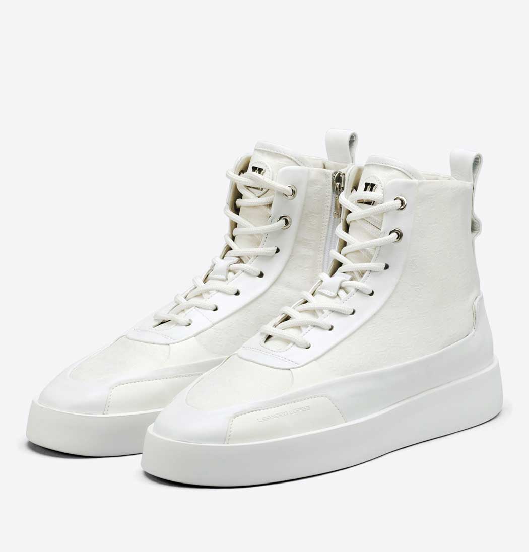 High Top - Marine - White