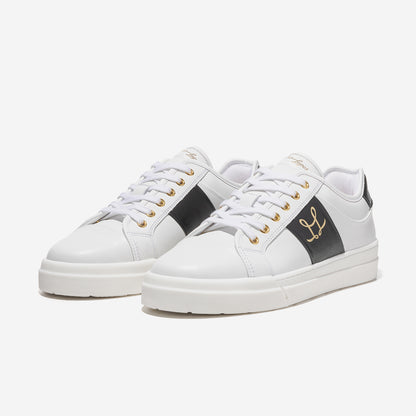 Low Top - Felix - White-Black-Gold