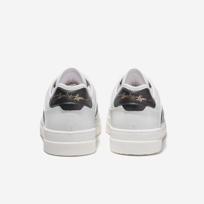 Low Top - Felix - White-Black-Gold