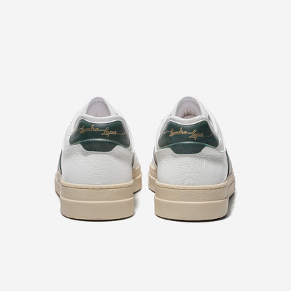 Low Top - Felix - White-Green-Gold