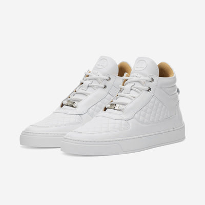 Mid Top - Faisca - White